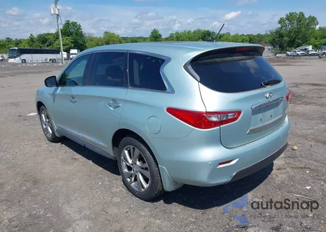 2014 Infiniti Qx60 z USA, uszkodzony, nr VIN 5N1CL0MMXEC510777